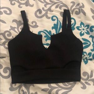 black crop top